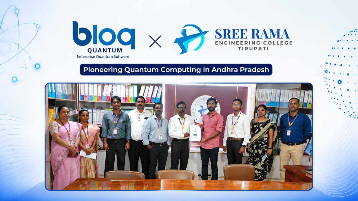 Srirama Engineering College Launches Quantum Computing Initiative with BLOQ Quantum