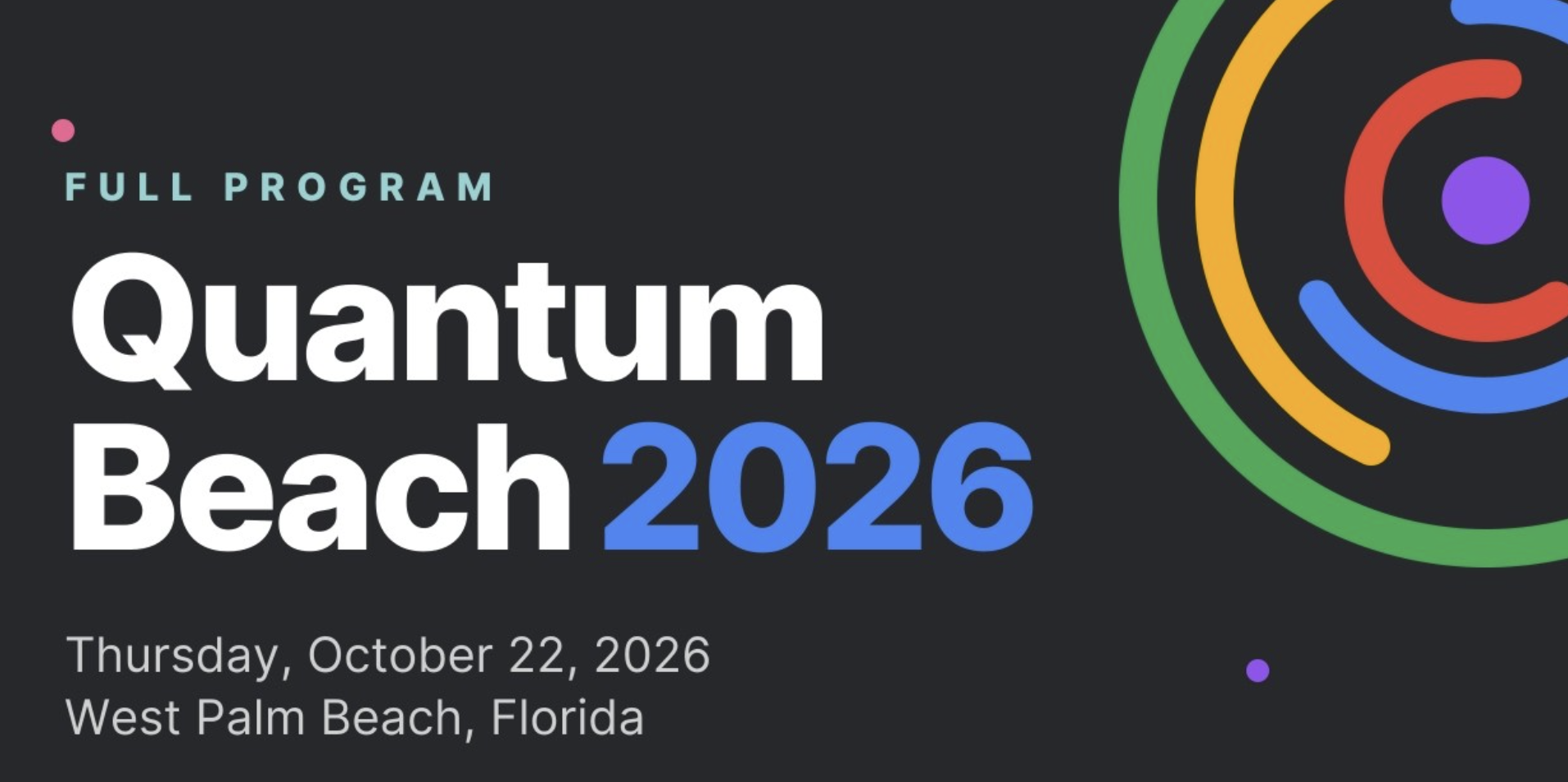 Quantum Beach 2026 — Official Livestream