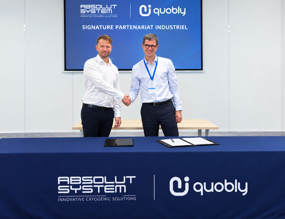 Quobly and Absolut System Partner on Cryogenic Infrastructure for Spin-Qubit Quantum Computers