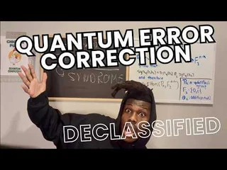 my new video on why QEC syndromes add mod 2. if you’re new to quantum error correction, I explain everything from the ground up!