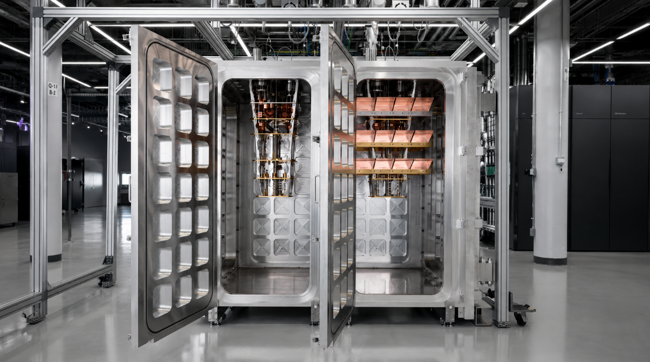 IBM Connects Two Modular Cryogenic Systems for Quantum Computing