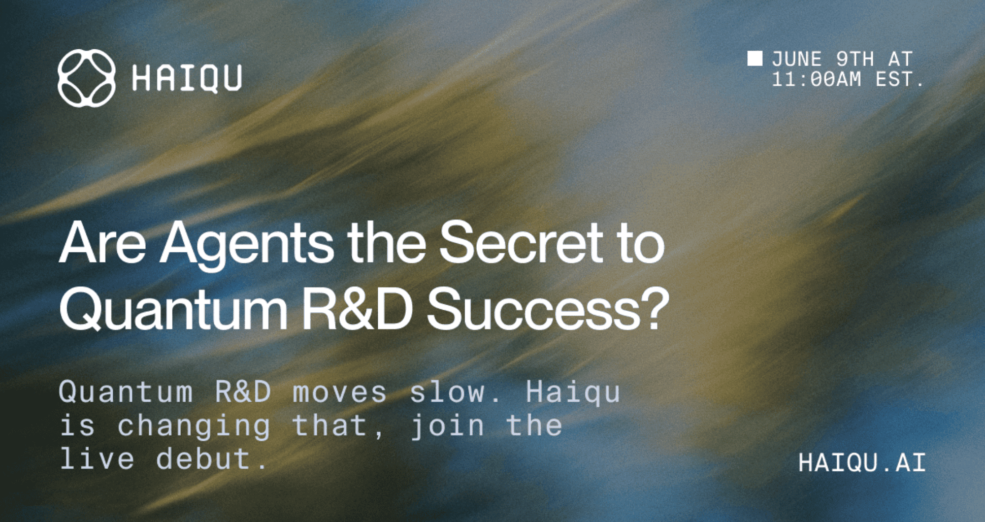 Agentic Operating System for Quantum R&D Teams to Debut During Live Event