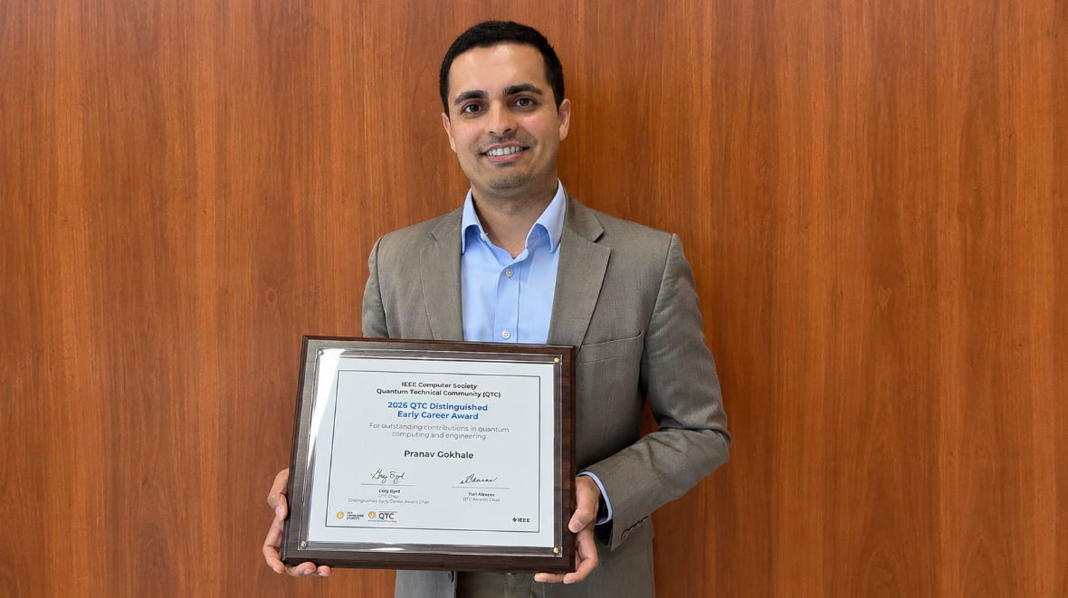 Infleqtion’s Pranav Gokhale Receives 2026 IEEE QTC Early Career Award