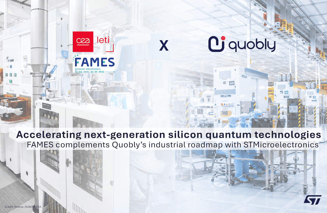 CEA-Leti and Quobly Strengthen Their Collaboration to Accelerate the Development of Next-Generation Silicon Quantum Technologies