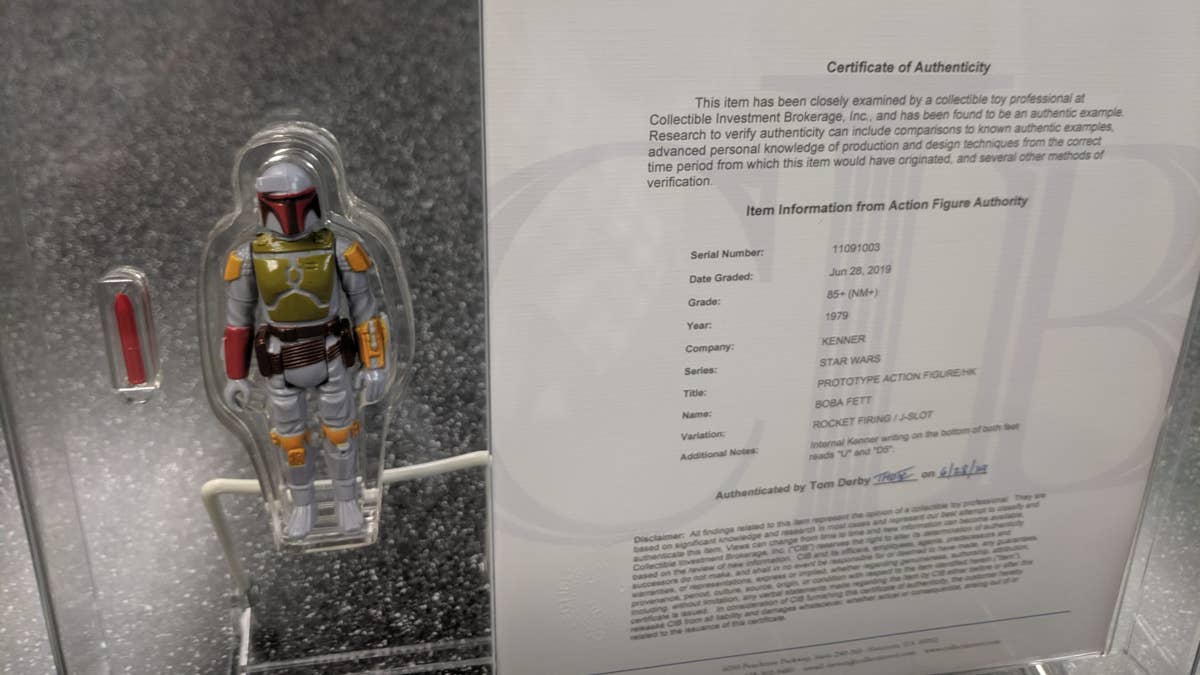 Market Analysis: The $1.3M Kenner Boba Fett Prototype Sale