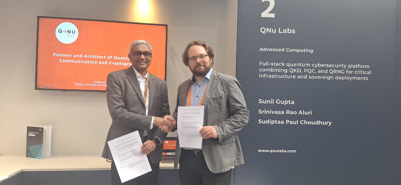 QNu Labs Takes India’s Quantum Cybersecurity to Bharat Innovates 2026, Signs Research Deal with Eindhoven University of Technology