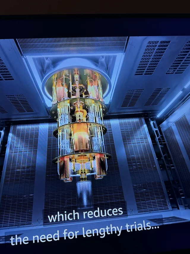 Quantum computer in new movie!