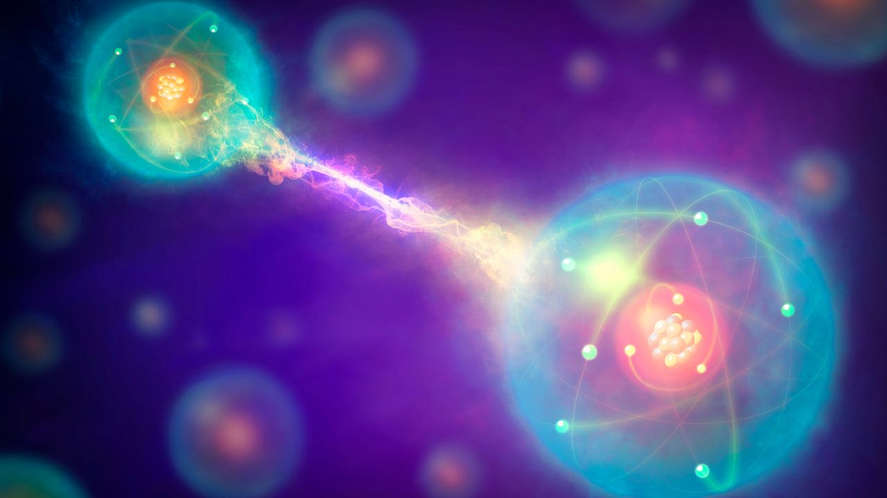 'Really, really weird': Physicists entangle two moving atoms for the first time, validating 'spooky' quantum theory